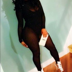 Good time USA  Black Full Body Suit